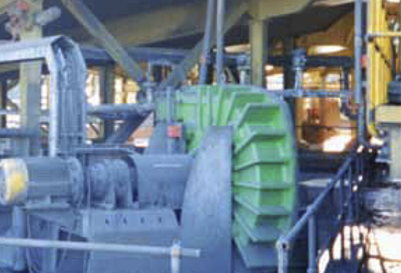 Industrial pumps in the mining industry 从钛磁铁矿中进行钒提取